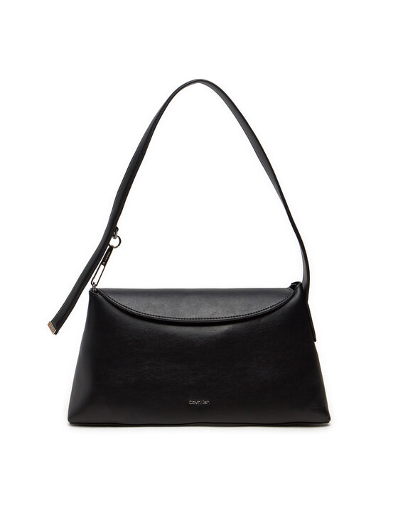 Calvin Klein Handtasche Soft Sculpt Shoulder Bag K60K612565 Schwarz, Größe 00