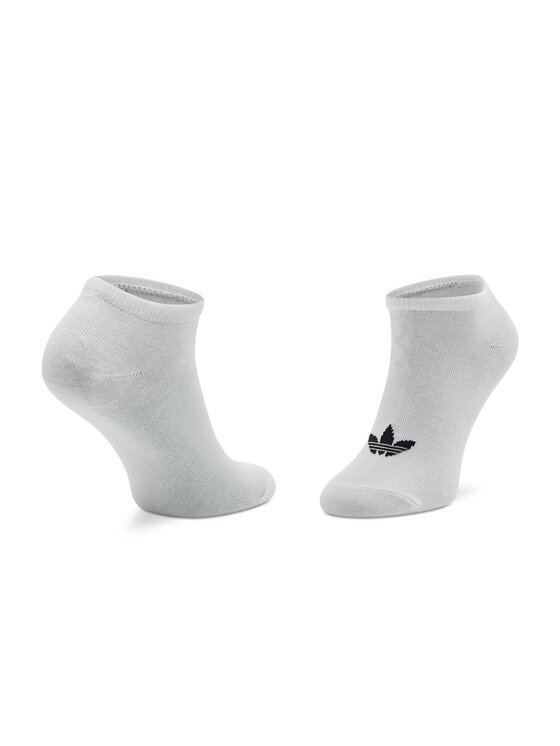 adidas adidas Zestaw 3 par niskich skarpet unisex Trefoil Liner S20273 Biały
