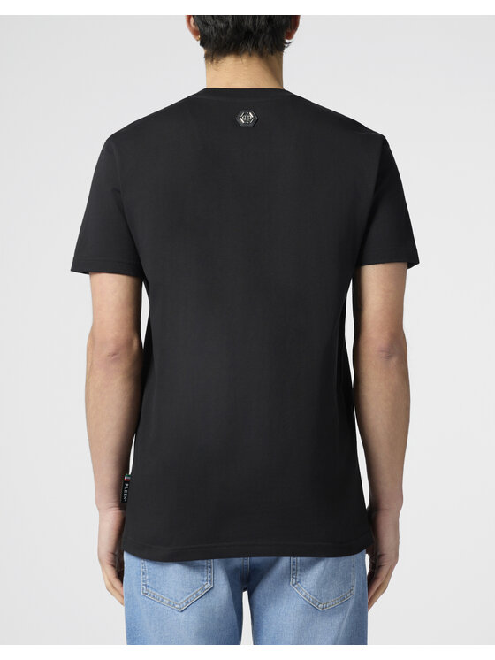 PHILIPP PLEIN PHILIPP PLEIN T-Shirt 30543 Czarny Regular Fit