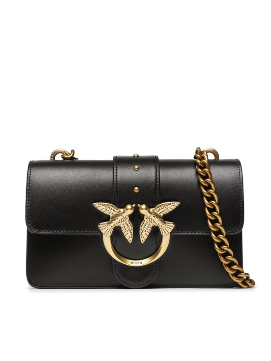 PINKO Pinko Handtasche Love One Mini C PE 23 PLTT 100058 A0F1 Schwarz