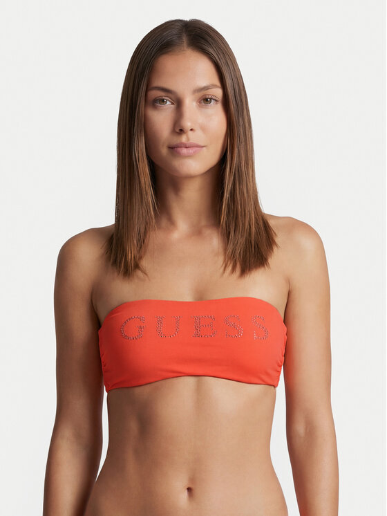 Guess Guess Bikini partea de sus E6GJ45 KF442 Portocaliu