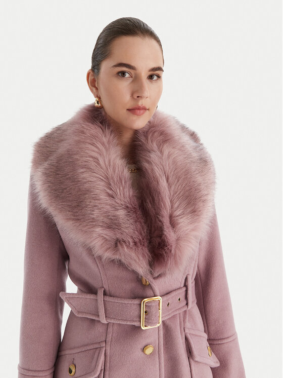 Marciano Guess Marciano Guess Vilnas mētelis 5BGL26 1799Z Violets Regular Fit