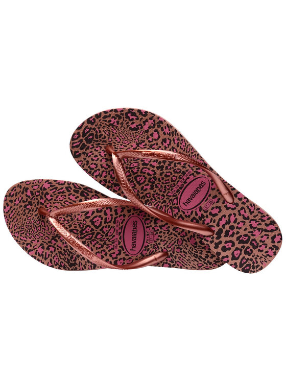 Havaianas Havaianas Σαγιονάρες HAVAIANAS Infradito Donna Hav. Slim animals 4103352.6459 Rosa Ροζ