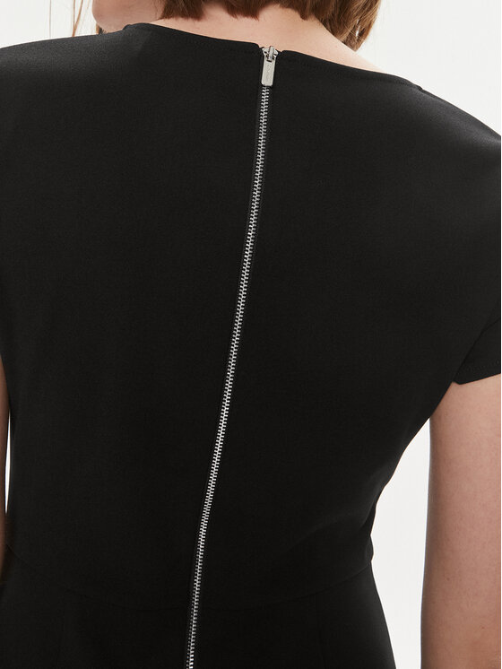 Calvin Klein Calvin Klein Rochie cocktail K20K206277 Negru Regular Fit