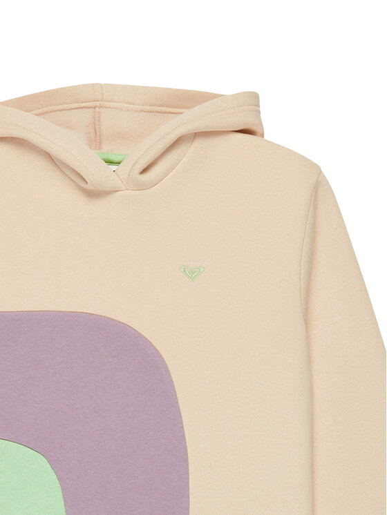 Roxy Roxy Felpa Remember The Name ERGFT04032 Beige Relaxed Fit