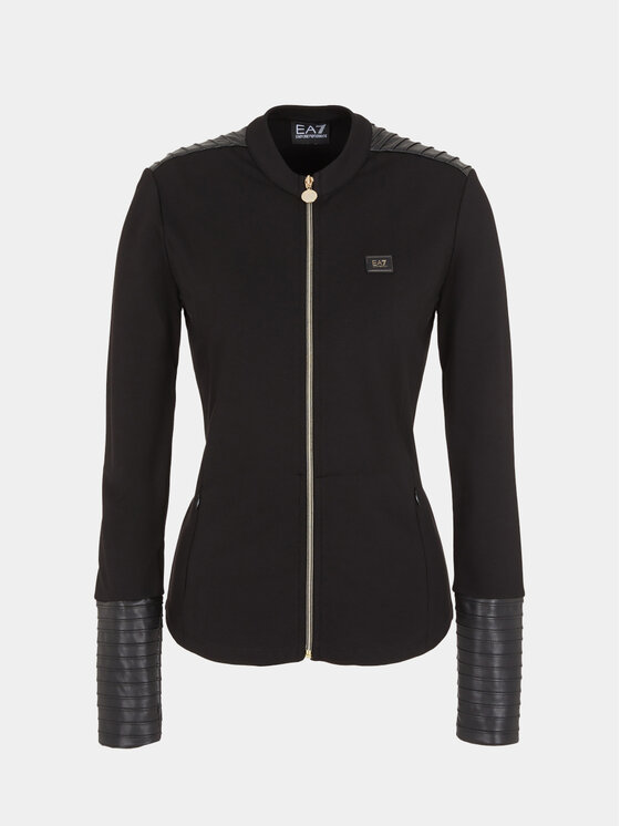EA7 Emporio Armani EA7 Emporio Armani Mikina 6RTM32 TJRLZ 1200 Čierna Regular Fit