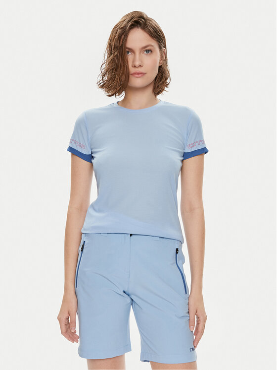 CMP CMP Treniņkrekls 33N6316 Gaiši zils Regular Fit