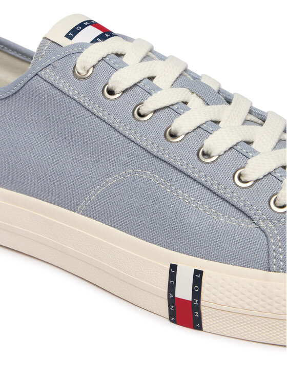 Tommy Jeans Tommy Jeans Sneakers aus Stoff Archive Vulc Y2K EM0EM01674 Himmelblau