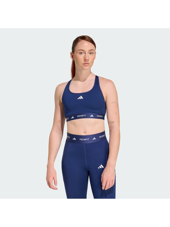 adidas adidas Biustonosz sportowy 139749 Błękitny