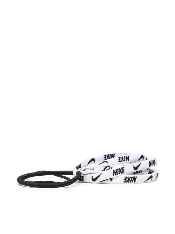 Nike Set 2 gumičiek do vlasov N1002632101 Biela