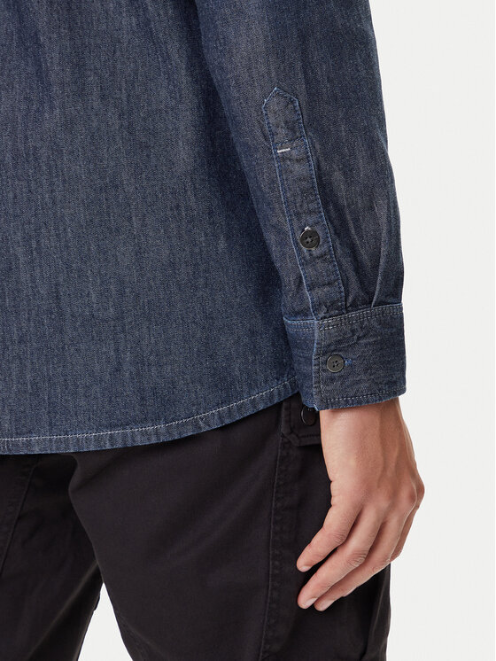 G-Star Raw G-Star Raw traper košulja D27083-D539 Tamnoplava Regular Fit