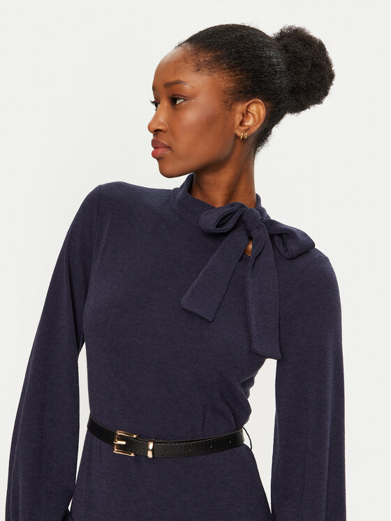 Artigli Artigli Strickkleid ACAB000446 Dunkelblau Regular Fit