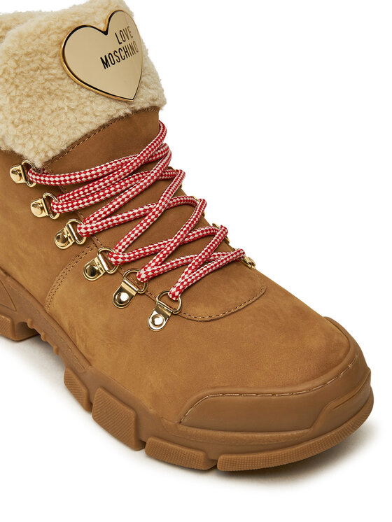 LOVE MOSCHINO LOVE MOSCHINO Schnürstiefeletten JA15484G0LIPA20A Braun