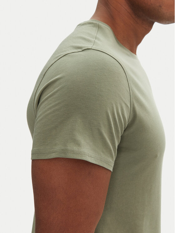 Tommy Jeans Tommy Jeans T-Shirt DM0DM04411 Πράσινο Slim Fit
