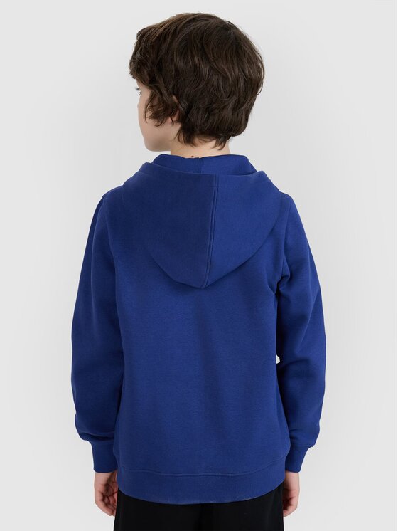 4F 4F Mikina 4FJWSS25TSWSM1714-36S Modrá Regular Fit