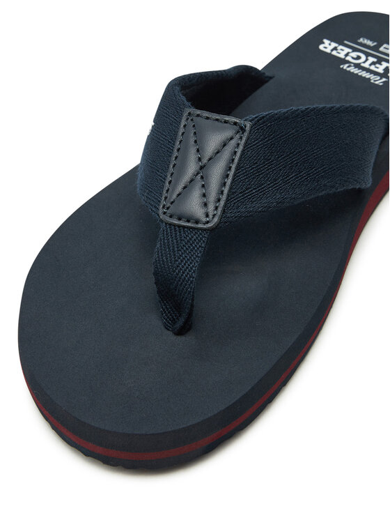 Tommy Hilfiger Tommy Hilfiger Flip flop Hilfiger 85 Beach Sandal FM0FM05339 Bleumarin