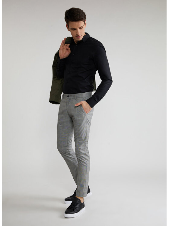 Pako Lorente Pako Lorente Koszula P000B-1X-053 Czarny Slim Fit