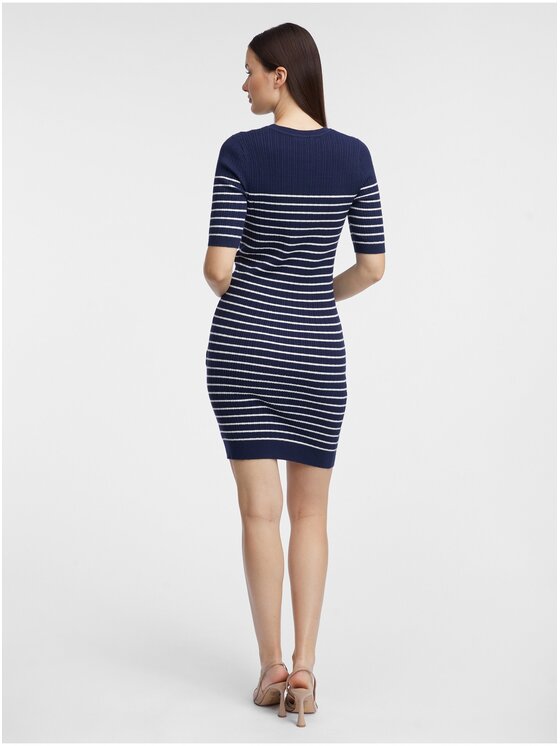 Orsay Orsay Sukienka 530398575000__S Granatowy Regular Fit