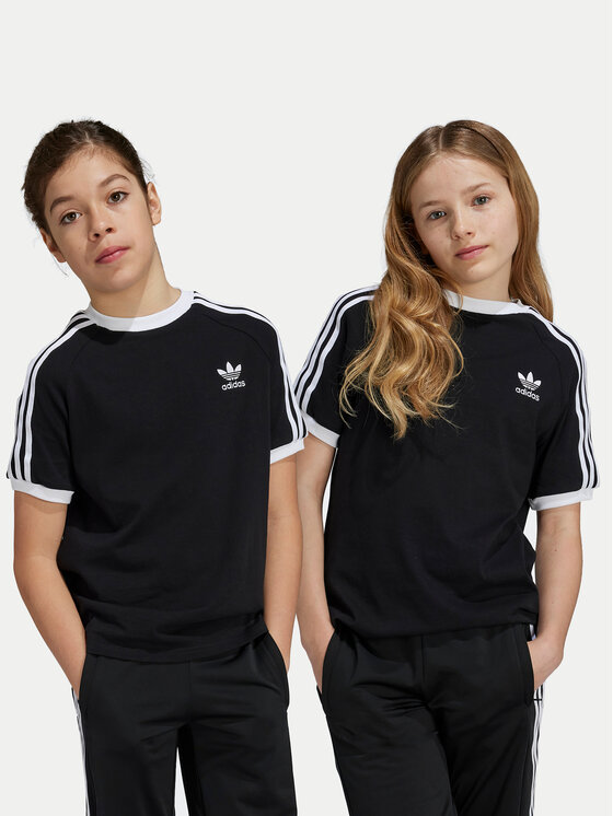 Adidas T-shirt 3-Stripes IX7626 Crna Relaxed Fit