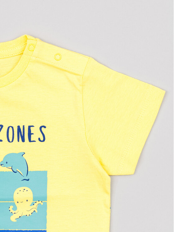 Zippy Zippy T-shirt ZBBAP0303 23014 Giallo Regular Fit
