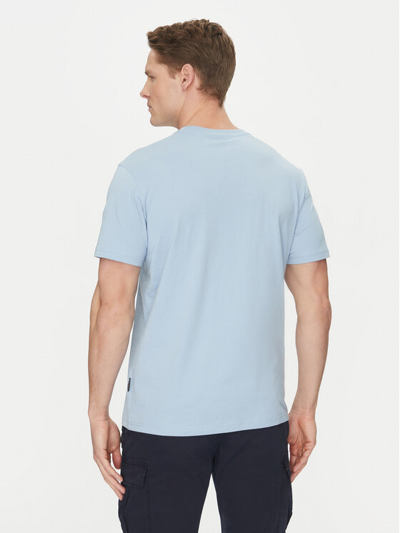 Napapijri Napapijri Футболка Salis NP0A4H8D Голубий Regular Fit