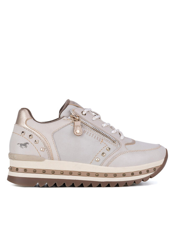 Mustang Sneakers 1347-310 Beige, taglia : 39