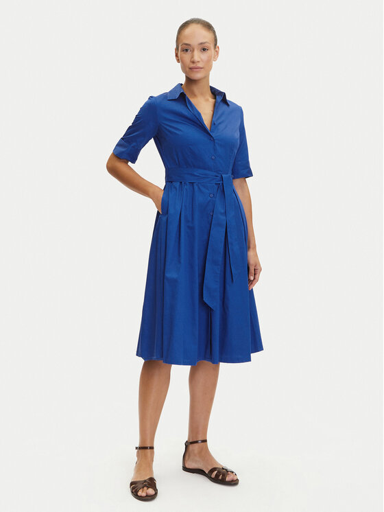 Tatuum Tatuum Krekla kleita Niki T2503.205 Zils Regular Fit