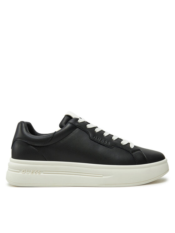 Męskie Sneakersy Guess, Rozmiar 43, Czarne, Winno FMPWIN ELE12