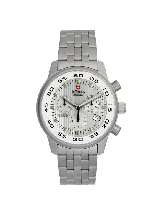 Le Temps Le Temps Zegarek LT1066.21BS01 Srebrny