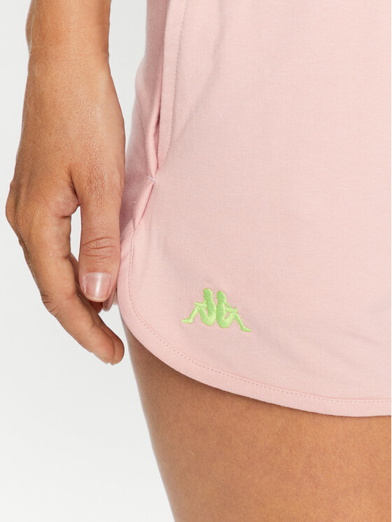 Kappa Kappa Pantaloni scurți sport 313037 Coral Regular Fit