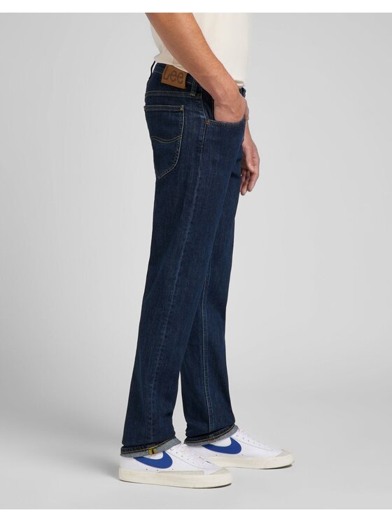 Lee Lee Jeansy L707PXXD_32/32 Granatowy Regular Fit