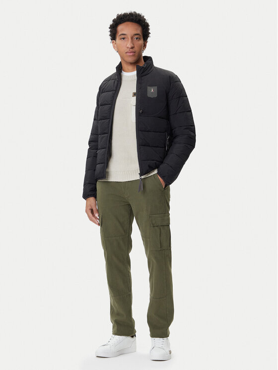 Aeronautica Militare Aeronautica Militare Μπουφάν μεταβατικό 252AB3022UCT04214 Μαύρο Regular Fit