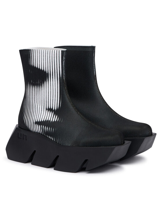 United Nude United Nude Polokozačky Bull Canvas LO 11023510202 Černá