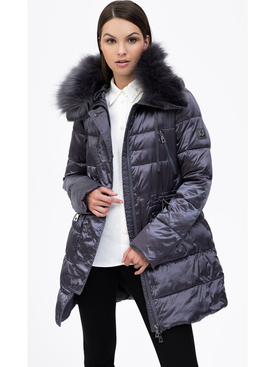 Tiffi Tiffi Kurtka damska LUSERNA Szary Regular Fit