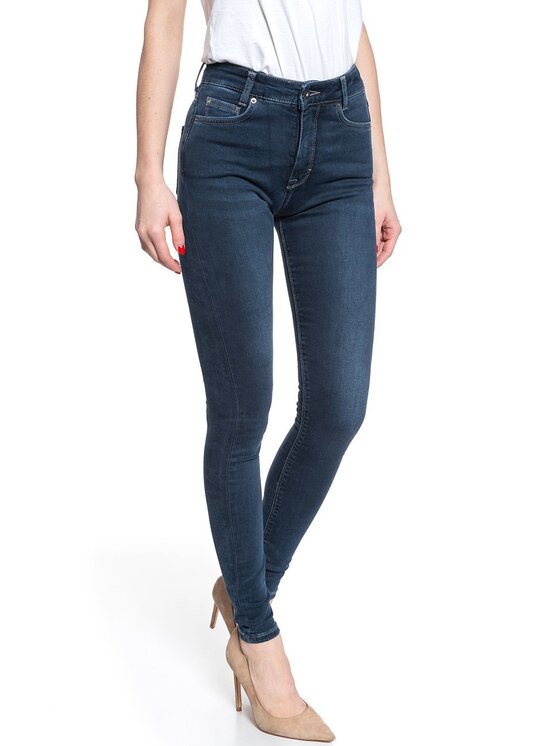 Mustang Mustang Jeansy PERFECT SHAPE Niebieski Skinny Fit