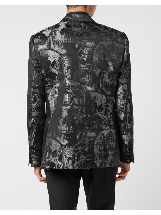 PHILIPP PLEIN PHILIPP PLEIN Giacca da abito 25455 Nero Fitted Fit