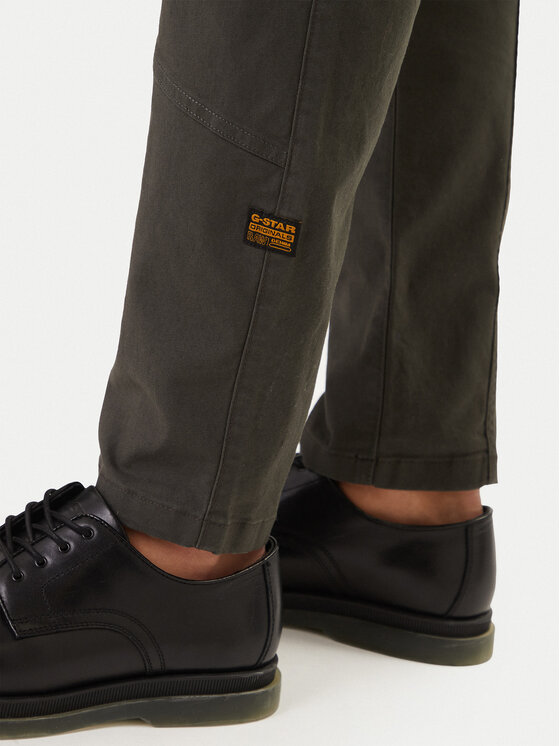 G-Star Raw G-Star Raw Текстилни панталони Zip Pocket 3D D24307-E172 Сив Skinny Fit