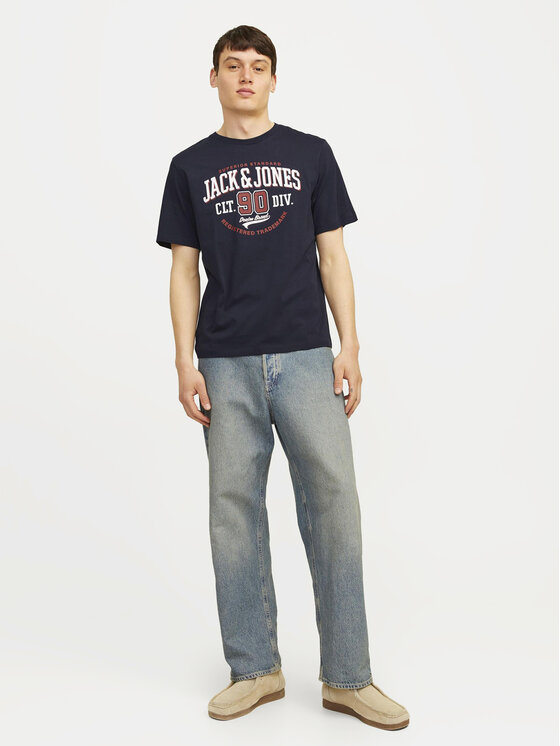 Jack&Jones Jack&Jones T-shirt Logo 12254862 Tamnoplava Standard Fit