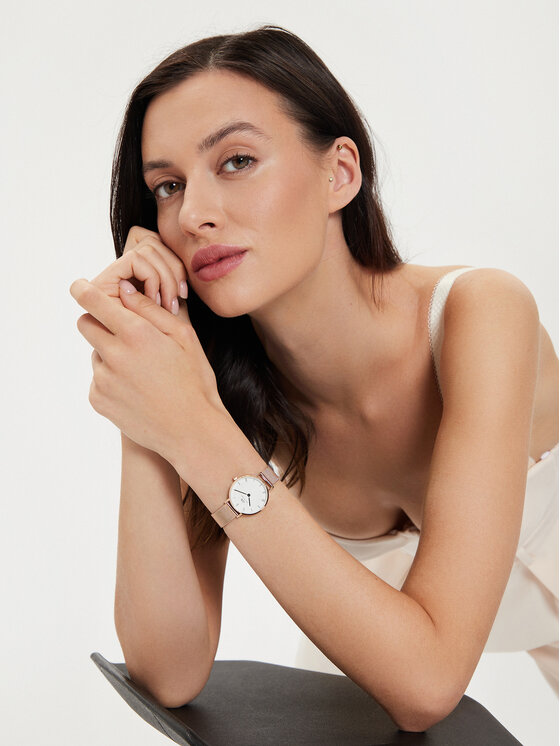 Daniel Wellington Daniel Wellington Laikrodis Petite Roman Numerals Melrose DW00100681 Auksinė