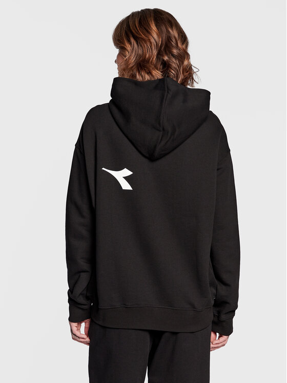 Diadora Diadora Bluza Unisex Manifesto 502.179481 Czarny Regular Fit