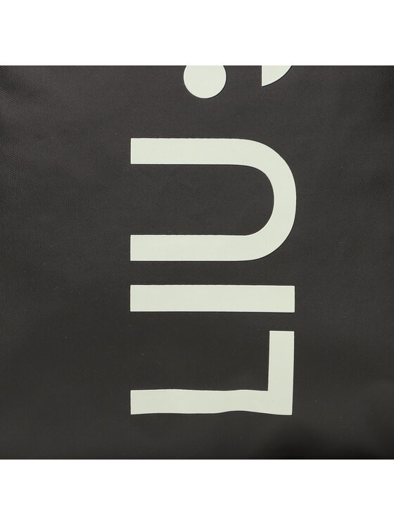 Borsetta Shopping Logo Print 2A3116 T0300 Nero