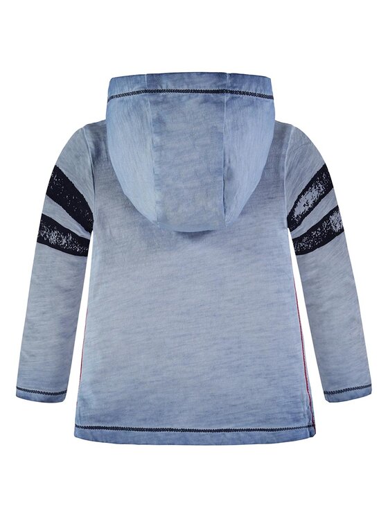 Kanz Kanz Bluzka 1833411-3114 Niebieski Basic Fit