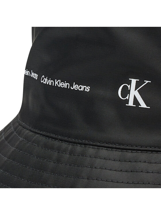 Calvin Klein Jeans Calvin Klein Jeans Kapelusz Stripe Logo Bucket K50K508972 Czarny