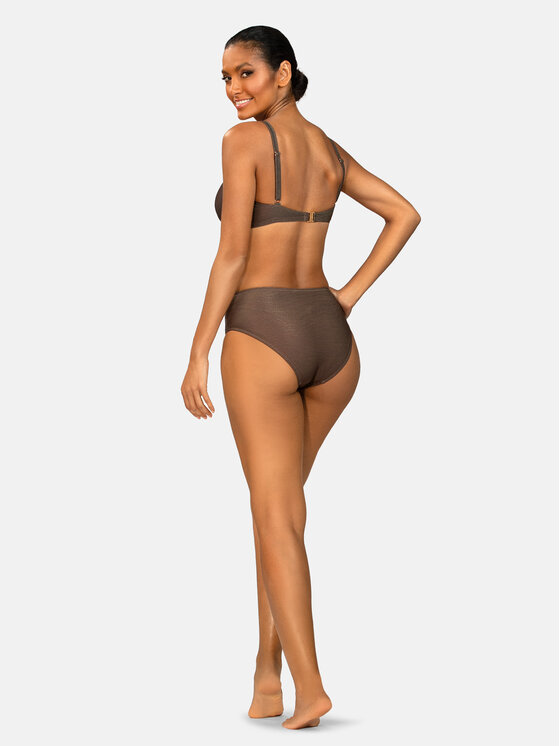 Feba Feba Bikini pezzo sopra FG10 Marrone