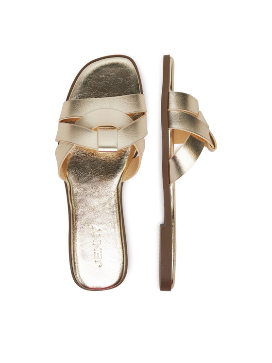 JENNY JENNY Pantoletten 5762015 Goldfarben