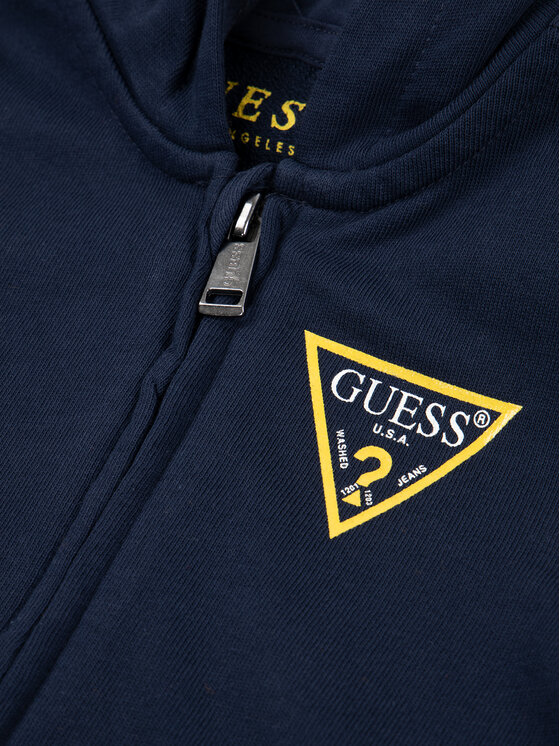 Guess Guess Sweatshirt N81Q20 K5WK0 Bleu marine Regular Fit