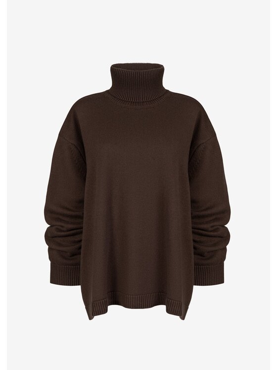 Le Collet Le Collet Golf OLIA Brązowy Oversize
