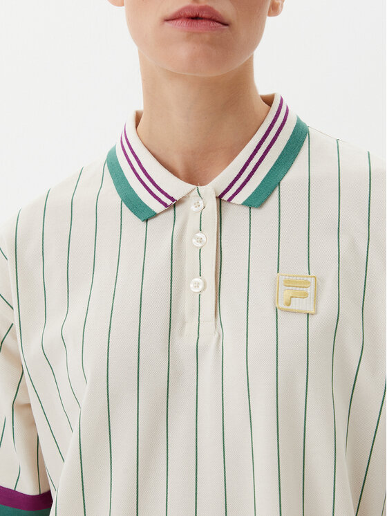 Fila Fila Ежедневна рокля Lavinia FAW0998 Екрю Oversize