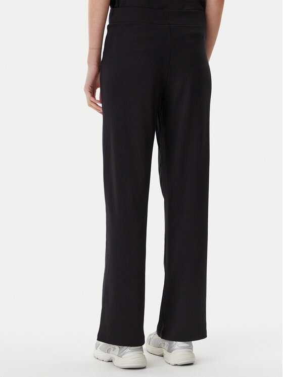 Puma Puma Παντελόνι φόρμας Ess Elevated 685025 Μαύρο Straight Fit