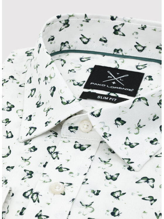 Pako Lorente Pako Lorente Koszula P23SF-1X-016 Biały Slim Fit